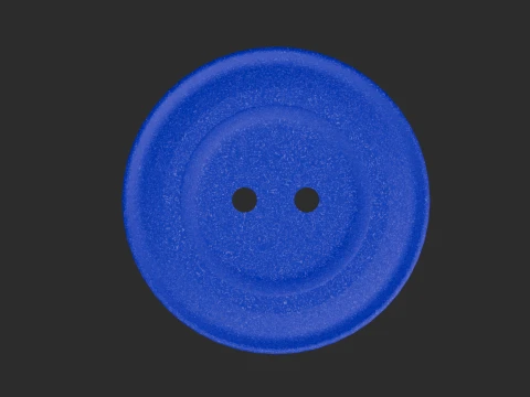 4 Color 2 Hole Button Set 3D Model