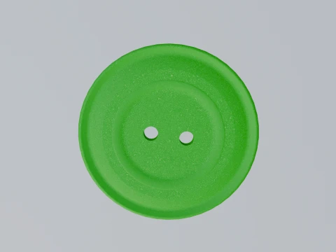 4 Color 2 Hole Button Set 3D Model