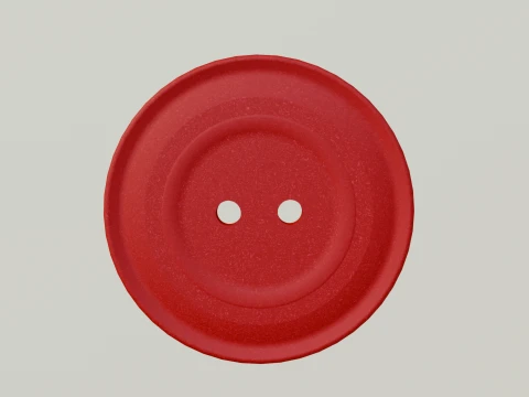 4 Color 2 Hole Button Set 3D Model