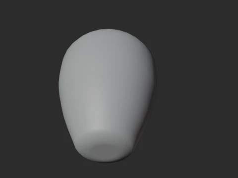 Sunset Decorative Ceramic Vase 3D Model