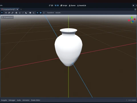 Ocean Breeze Vase and Sunset Vase 3D 모델