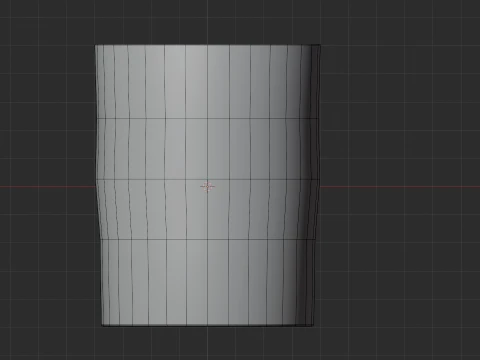 Mint Lilac Plastic Cup Low Poly 3D Model