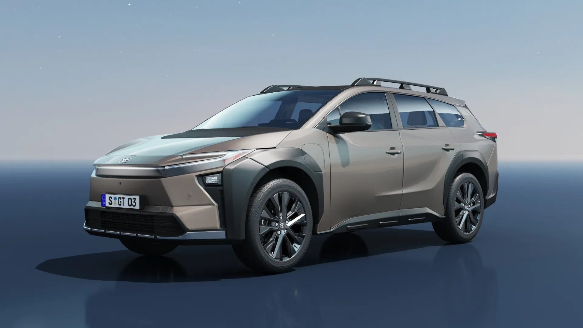 Toyota bZ4X Touring 2026 with interior 3D Model .c4d .max .obj .3ds .fbx .stl .blend 
