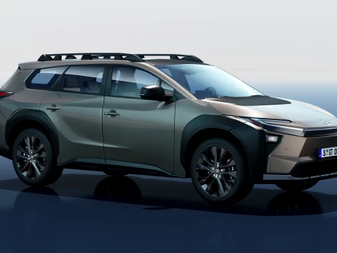Toyota bZ4X Touring 2026 with interior 3D Model