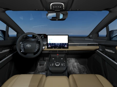 Toyota bZ4X Touring 2026 with interior 3D Model
