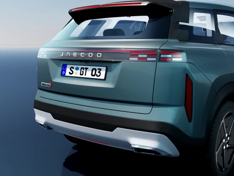 Jaecoo 7 2025 with interior 3D Model