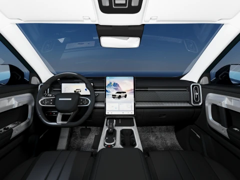 Jaecoo 7 2025 with interior 3D Model