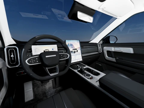 Jaecoo 7 2025 with interior 3D Model