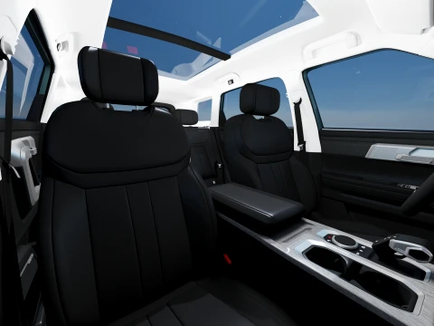 Jaecoo 7 2025 with interior 3D Model