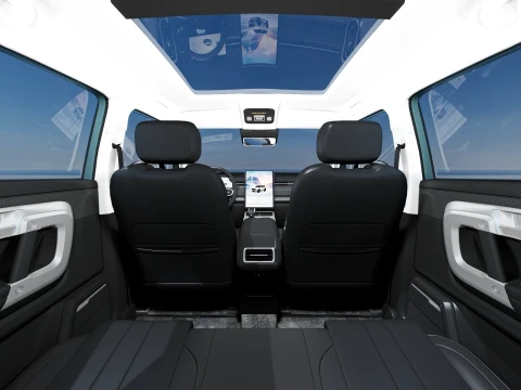 Jaecoo 7 2025 with interior 3D Model