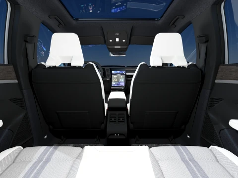 Renault Scenic E-Tech 2025 with interior 3D Model