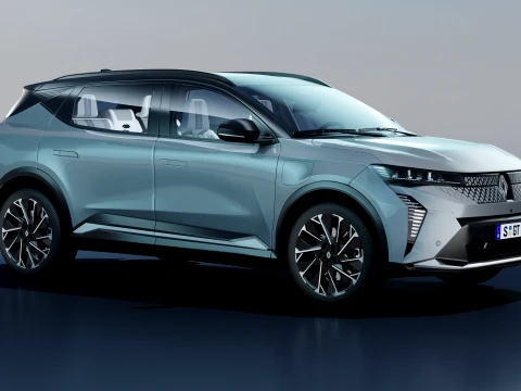 Renault Scenic E-Tech 2025 with interior 3D Model