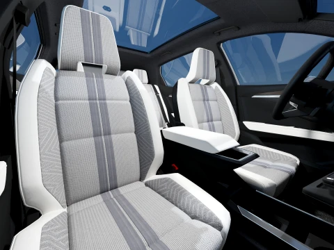 Renault Scenic E-Tech 2025 with interior 3D Model