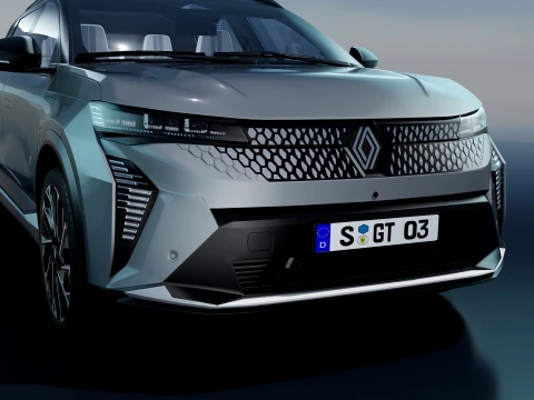 Renault Scenic E-Tech 2025 with interior 3D Model