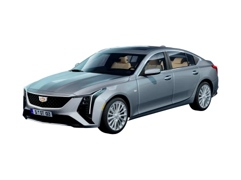 Cadillac CT5 2025 with interior 3Dモデル