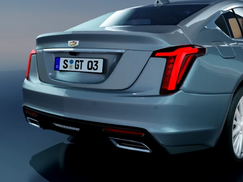 Cadillac CT5 2025 with interior 3D Model