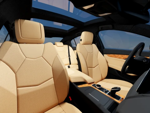 Cadillac CT5 2025 with interior 3D Model