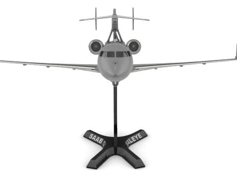 SAAB GlobalEye AEWC 3D Print Model
