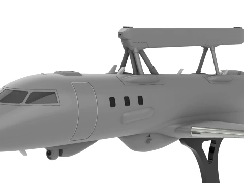 SAAB GlobalEye AEWC 3D Print Model