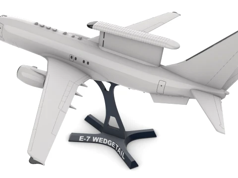 E-7 Wedgetail AWACS 176 3D Print Model