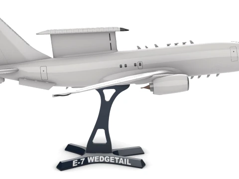 E-7 Wedgetail AWACS 176 3D Print Model