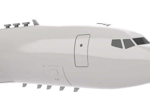 E-7 Wedgetail AWACS 176 3D Print Model