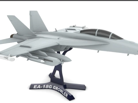 EA-18G Growler 146 3D printmodel