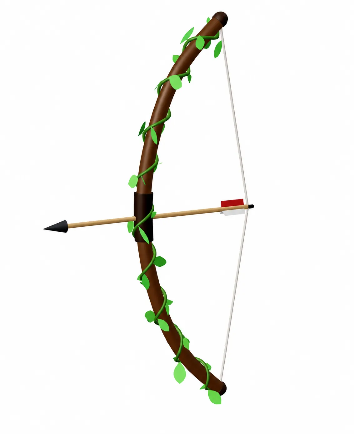 Bow 3D Model .c4d .max .obj .3ds .fbx .stl .blend 