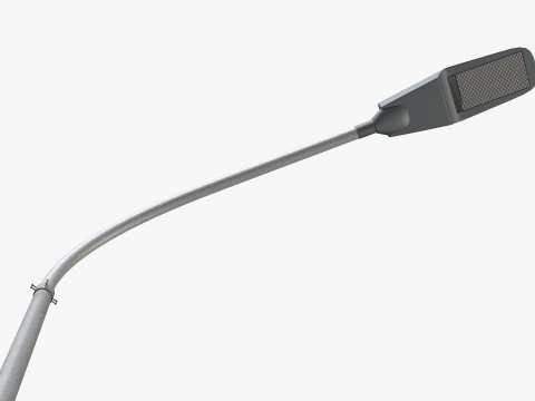 Modern LED Street Light Pole 3D Model