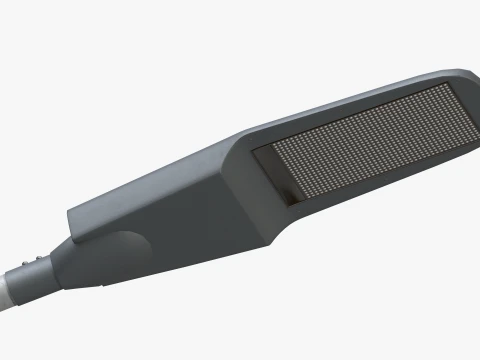 Modern LED Street Light Pole 3D Model