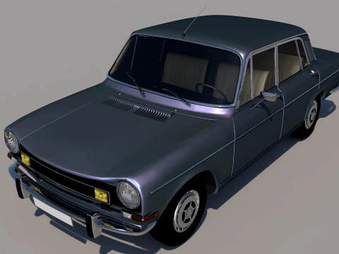 1967 심카 1301 스페셜 3D 모델