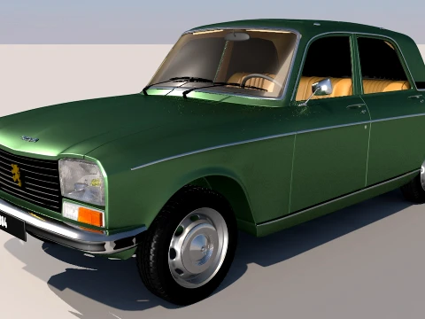 Peugeot 304 SL 1973 Modèle 3D