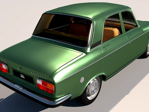 1973 Peugeot 304 SLS 3D Model