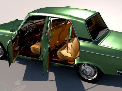 1973 Peugeot 304 SLS 3D Model