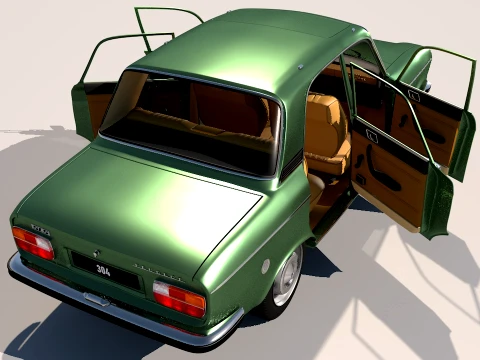 1973 Peugeot 304 SLS 3D Model