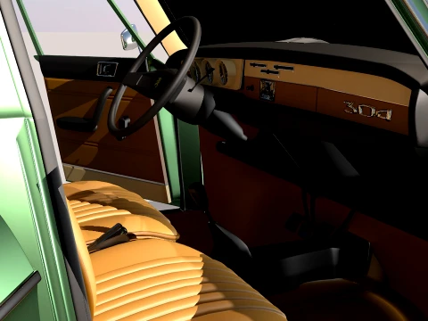1973 Peugeot 304 SLS 3D Model