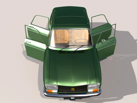 1973 Peugeot 304 SLS 3D Model