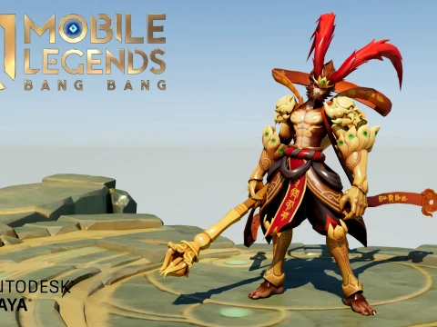 SUN - MOBILE LEGENDS BANG BANG 3D Model