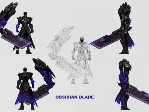ALUCARD 11-SKIN PACK - MOBILE LEGENDS BANG BANG 3D Model