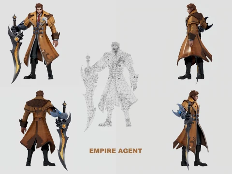 ALUCARD 11-SKIN PACK - MOBILE LEGENDS BANG BANG 3D Model
