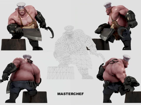 FRANCO 11-SKIN PACK - MOBILE LEGENDS BANG 3D Model