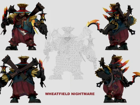 FRANCO 11-SKIN PACK - MOBILE LEGENDS BANG 3D Model