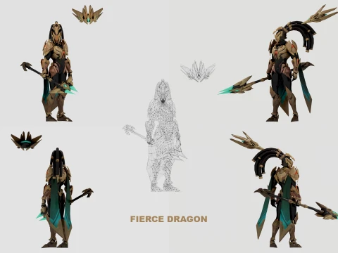 ALPHA 9-SKIN PACK - MOBILE LEGENDS BANG 3D Model