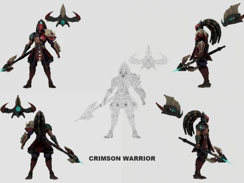ALPHA 9-SKIN PACK - MOBILE LEGENDS BANG 3D Model