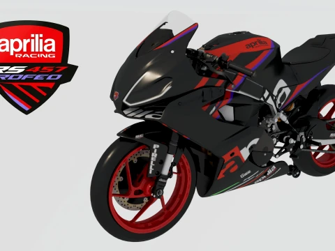 APRILIA RS 457 TROFEO Modèle 3D