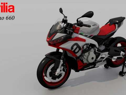 APRILIA TUONO 660 3D Modello 3D