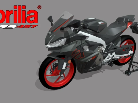 APRILIA RS 457 3D Model