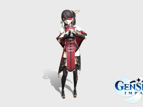 Beidou - Genshin Impact Modèle 3D