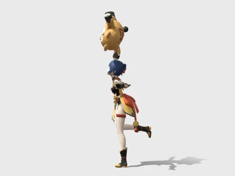 Xiangling - Genshin Impact 3D Model