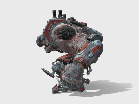 Cyber Crusher - RAGE2 3D Model
